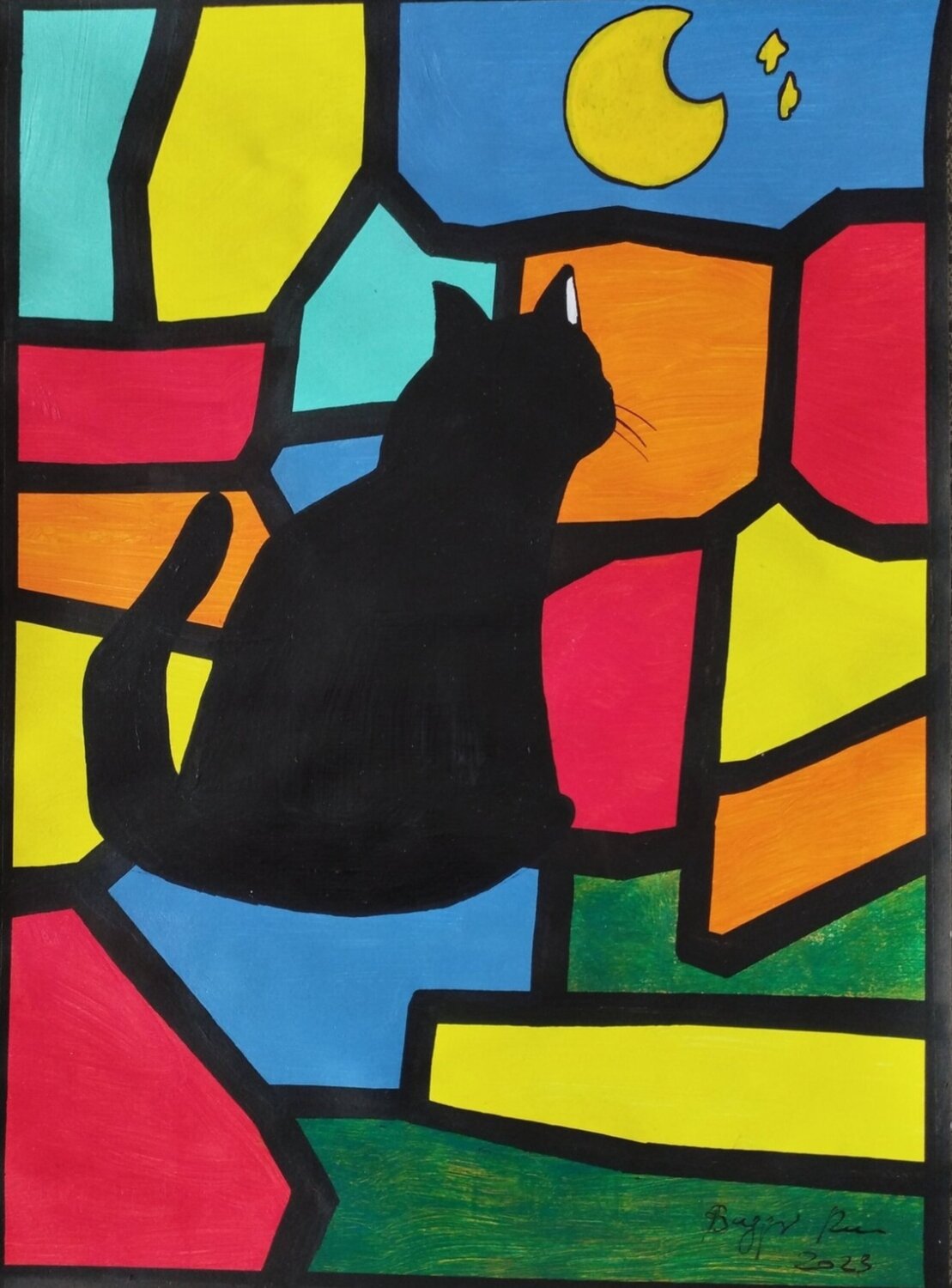 Il Gatto Nero - Patchwork nr. 4 Renzo Buggiani
