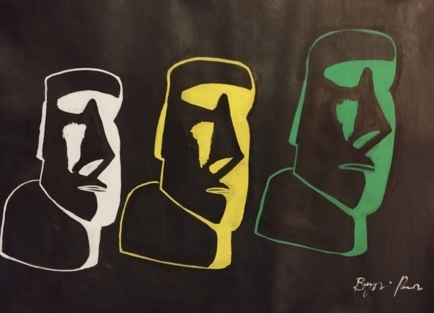 I Moai Renzo Buggiani