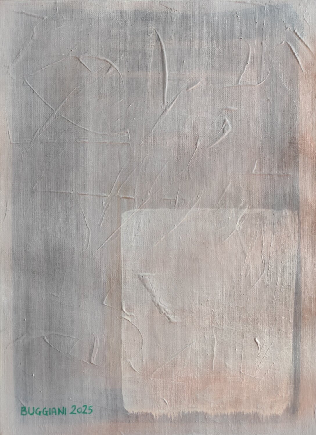 Untitled (Beige Composition), 2025 Renzo Buggiani