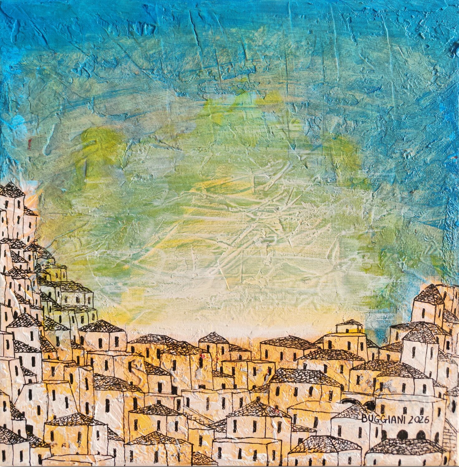Città Bianca: il Centro del Silenzio - Miniature Renzo Buggiani