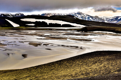 Svartikrókur post melting differemt angle Alain  Goulet