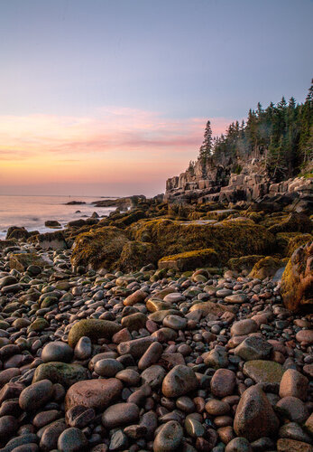 Rocky Coast Maine van Alain  Goulet, Fotografie te koop op Singulart