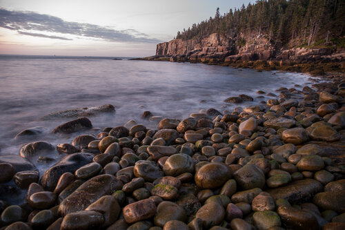 Acadia 4h45 am view from Acadia Beach de Alain  Goulet, Fotografía a la venta en Singulart