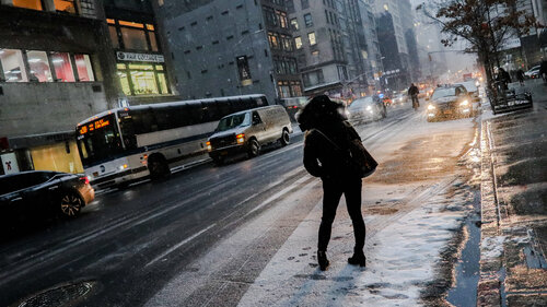 New York Snow von Alain  Goulet, Fotografie kaufen auf Singulart