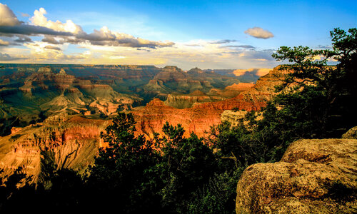 Sunset at Grand Canyon makes you speechless von Alain  Goulet, Fotografie kaufen auf Singulart