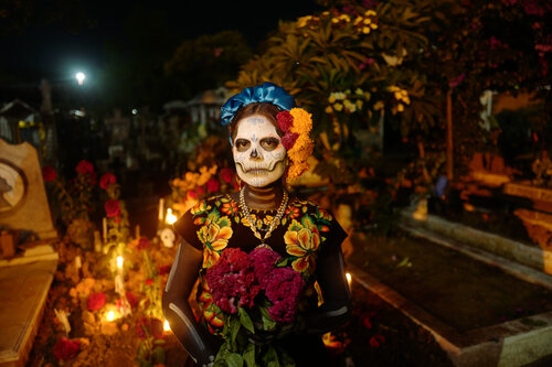 Oaxaca Day of the Dead Princess of the Cemetery Alain  Goulet