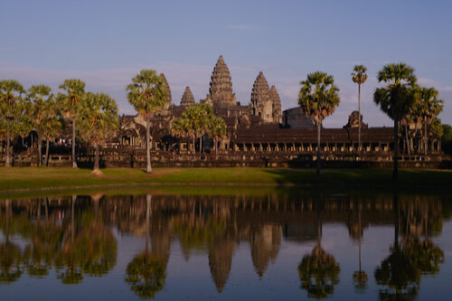 Cambodia Angkor Wat Sunset Alain  Goulet