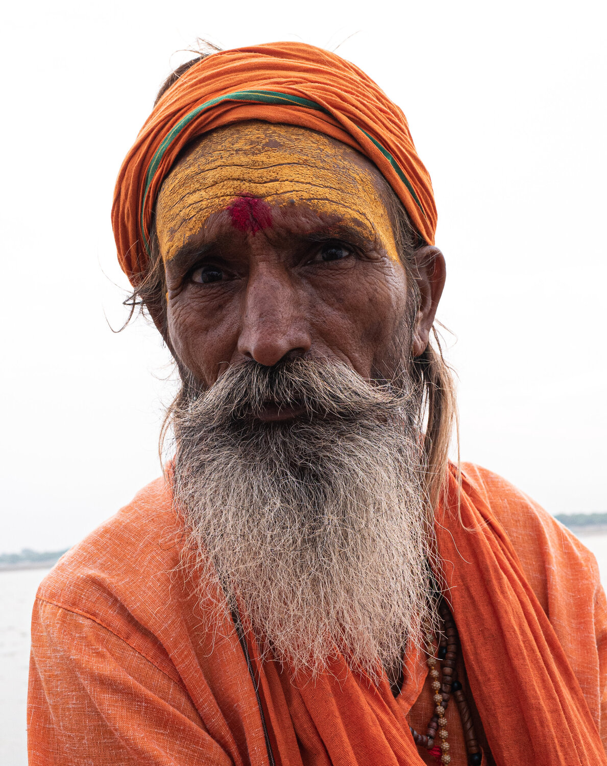 Older Monk in Varanasi Alain  Goulet