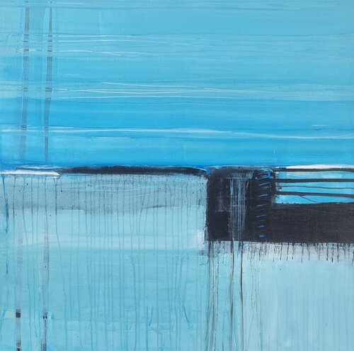 James par Monika Signer, Peinture en vente sur Singulart