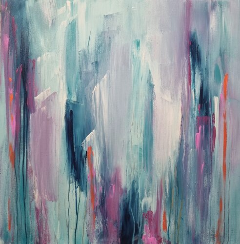 delicate veils van Monika Signer, Schilderij te koop op Singulart
