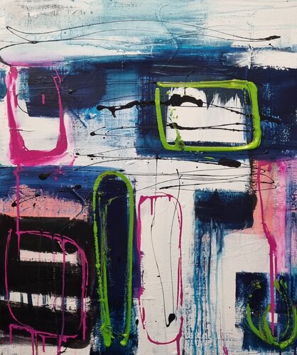 Decide van Monika Signer, Schilderij te koop op Singulart