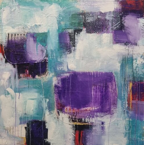 Surprise of life de Monika Signer, Pintura a la venta en Singulart