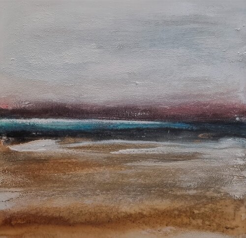 Beyond the stillness van Monika Signer, Schilderij te koop op Singulart