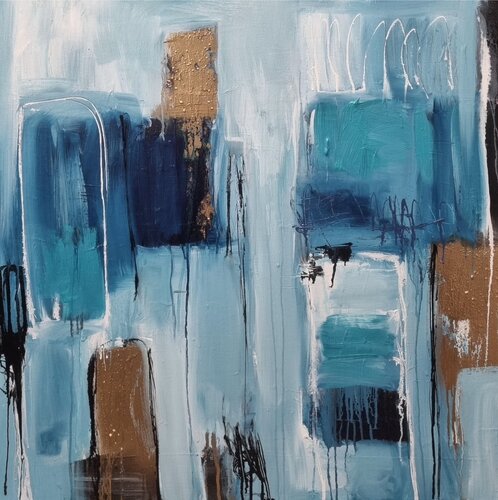 soft tension di Monika Signer, Pittura in vendita su Singulart
