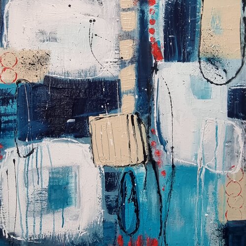 Quiet Architecture by Monika Signer, 회화 for Sale on Singulart