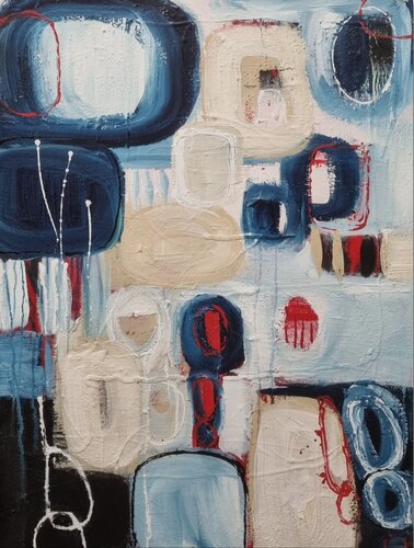 Where Order Breathes van Monika Signer, Schilderij te koop op Singulart