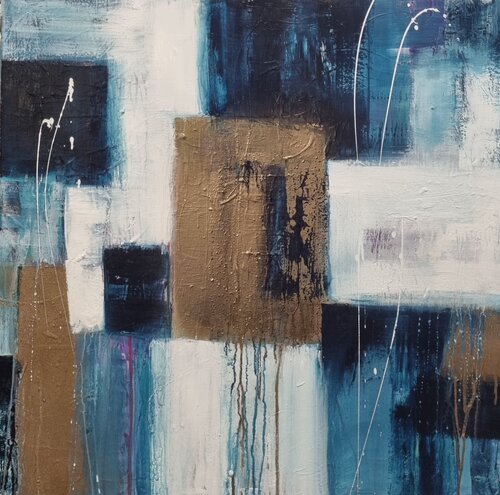 Drowning di Monika Signer, Pittura in vendita su Singulart