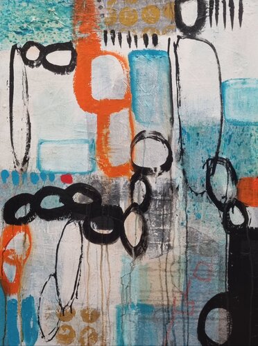 Find yourself by Monika Signer, Painting for Sale on Singulart