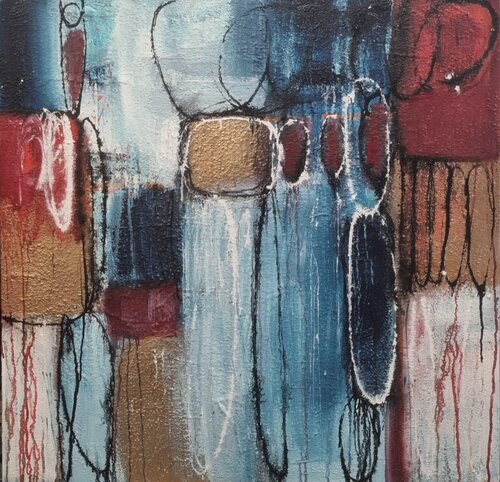 Come2me par Monika Signer, Peinture en vente sur Singulart