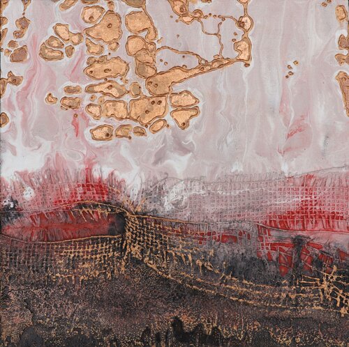 BLEEDING HEART van Zuzana Murenji Domonkos, Schilderij te koop op Singulart