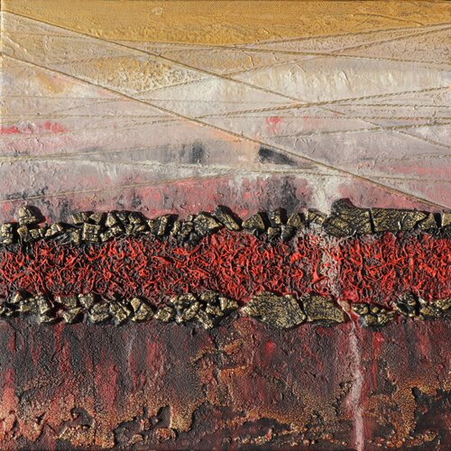 GLOWING EMBERS van Zuzana Murenji Domonkos, Schilderij te koop op Singulart