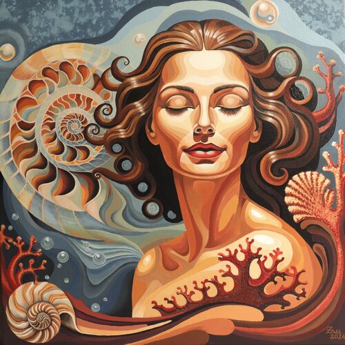 Subconscious par Zuzana Murenji Domonkos, Peinture en vente sur Singulart