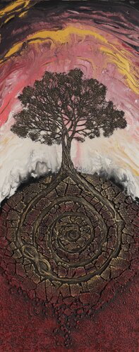 Infinite Cycle par Zuzana Murenji Domonkos, Peinture en vente sur Singulart