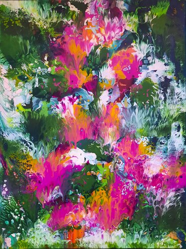 Garden of the Soul by Kasia Jans, Painting for Sale on Singulart