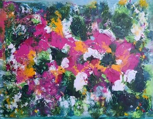 Beautiful Life di Kasia Jans, Pittura in vendita su Singulart