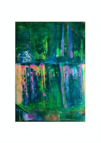 Many Levels of Reality par Kasia Jans, Peinture en vente sur Singulart