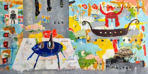 ELO 2500 di Alfonso Sánchez, Pittura in vendita su Singulart