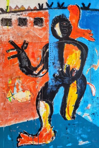 El hombre en la sombra di Alfonso Sánchez, Pittura in vendita su Singulart