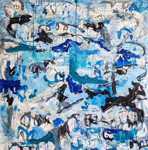 Tchaikovsky blues van Alfonso Sánchez, Schilderij te koop op Singulart