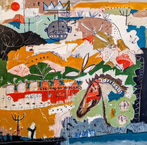 That guy van Alfonso Sánchez, Schilderij te koop op Singulart