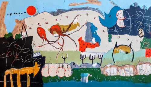 Octopus couple II Alfonso Sánchez