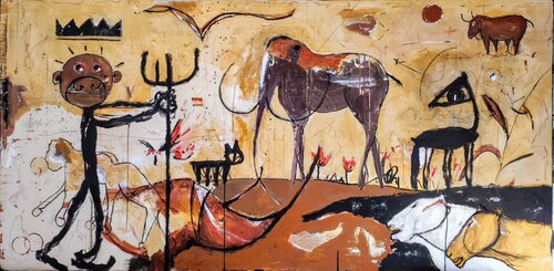 The oldest landscape van Alfonso Sánchez, Schilderij te koop op Singulart