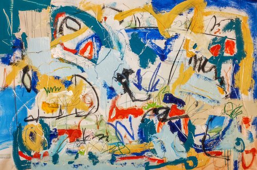 500 Km ago van Alfonso Sánchez, Schilderij te koop op Singulart