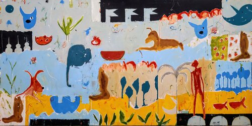 3 Feet van Alfonso Sánchez, Schilderij te koop op Singulart