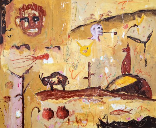 El fumador de opio van Alfonso Sánchez, Schilderij te koop op Singulart