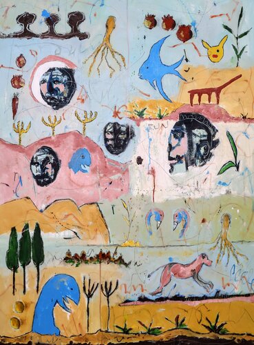 Lost in paradise van Alfonso Sánchez, Schilderij te koop op Singulart