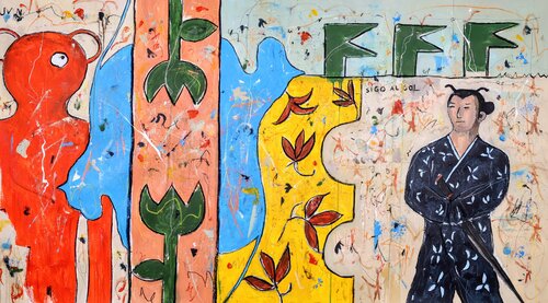 Sigo al sol par Alfonso Sánchez, Peinture en vente sur Singulart