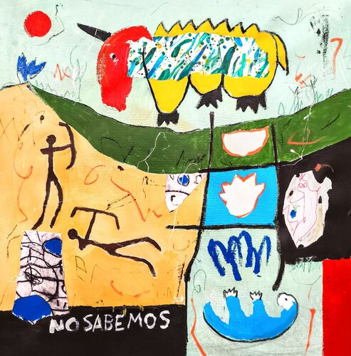 No sabemos II par Alfonso Sánchez, Peinture en vente sur Singulart