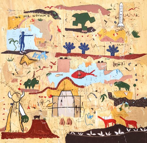 We see nothing par Alfonso Sánchez, Peinture en vente sur Singulart