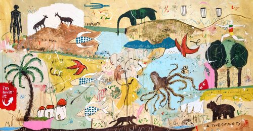 A quite rite par Alfonso Sánchez, Peinture en vente sur Singulart