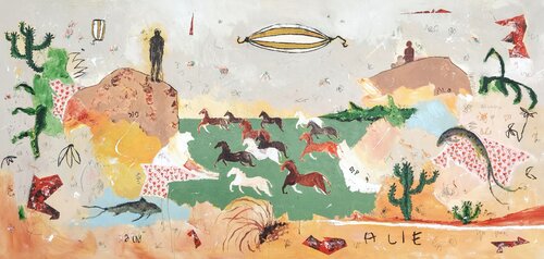 Half a world away par Alfonso Sánchez, Peinture en vente sur Singulart