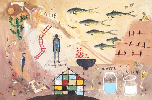 Coming home par Alfonso Sánchez, Peinture en vente sur Singulart