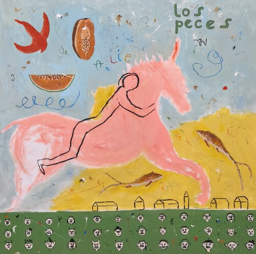 Los peces di Alfonso Sánchez, Pittura in vendita su Singulart