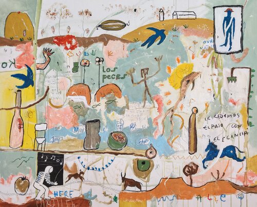 Si el rayo cae di Alfonso Sánchez, Pittura in vendita su Singulart