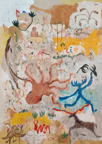 Encounters at the End of the World par Alfonso Sánchez, Peinture en vente sur Singulart