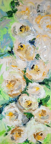 Edle Rosen von Sylvia Eder, Malerei kaufen auf Singulart